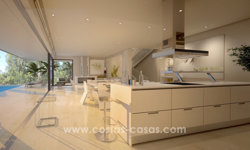 Villas de diseño contemporáneo a medida en venta en Marbella, Benahavis, Estepona, Mijas y en toda la Costa del Sol 2086