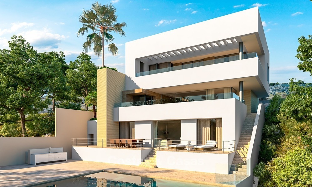 Oportunidad de Comprar una Lujosa Villa Contemporánea a precio de sobre plano en Benahavis, Marbella 2293
