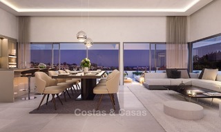 Promoción de lujo con exclusivos apartamentos y áticos de estilo boutique contemporáneo en venta en Marbella - Estepona 2304 