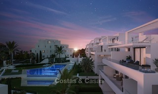 Apartamentos modernos contemporáneos en venta, situados cerca de la Playa y el Golf, Estepona - Marbella 2405 