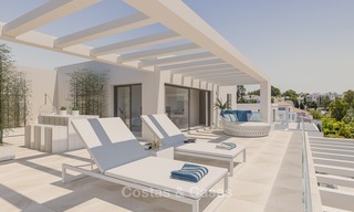Apartamentos modernos contemporáneos en venta, situados cerca de la Playa y el Golf, Estepona - Marbella 2408 
