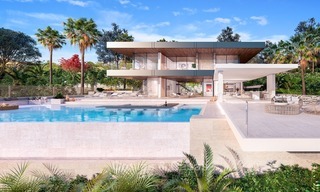 Villa contemporánea de estilo mediterráneo en venta en Benahavis - Marbella 2721 