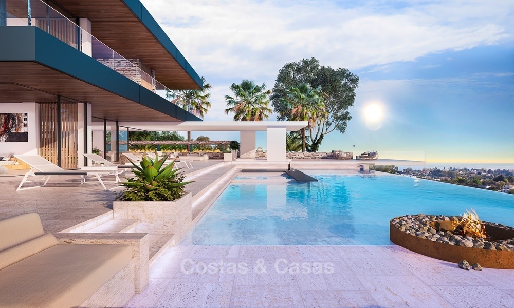 Villa contemporánea de estilo mediterráneo en venta en Benahavis - Marbella 2724