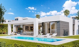 Villas modernas con vistas al mar en venta, a poca distancia de la playa y la marina - Marbella Este - Mijas 2817 