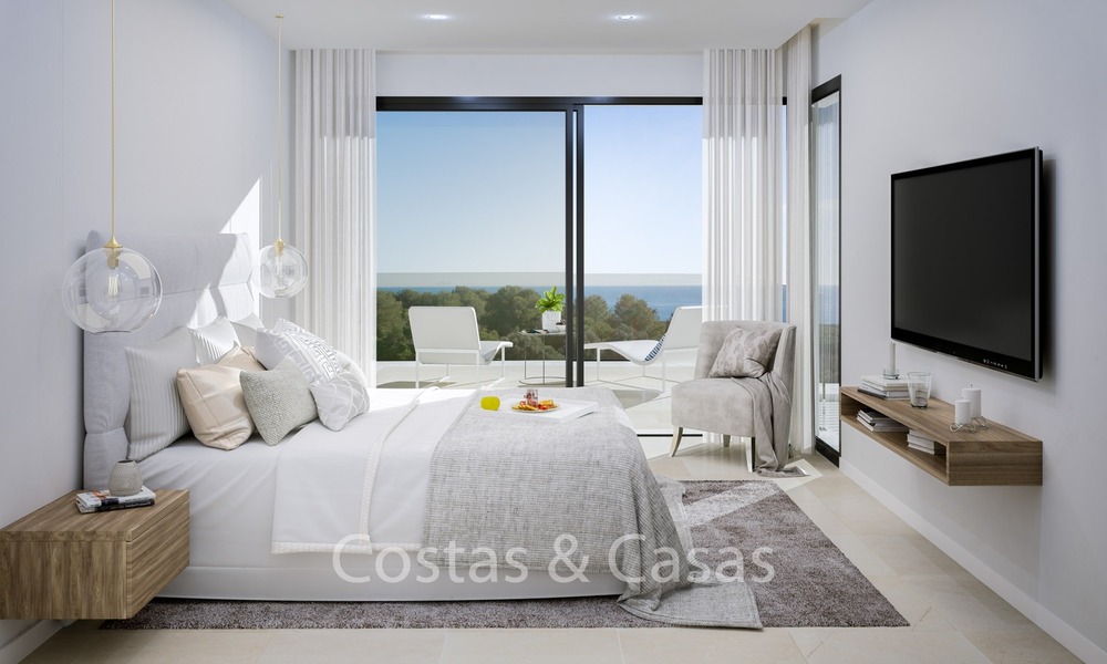 Villas modernas con vistas al mar en venta, a poca distancia de la playa y la marina - Marbella Este - Mijas 2807