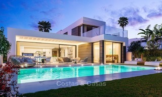 Villas modernas con vistas al mar en venta, a poca distancia de la playa y la marina - Marbella Este - Mijas 2819 