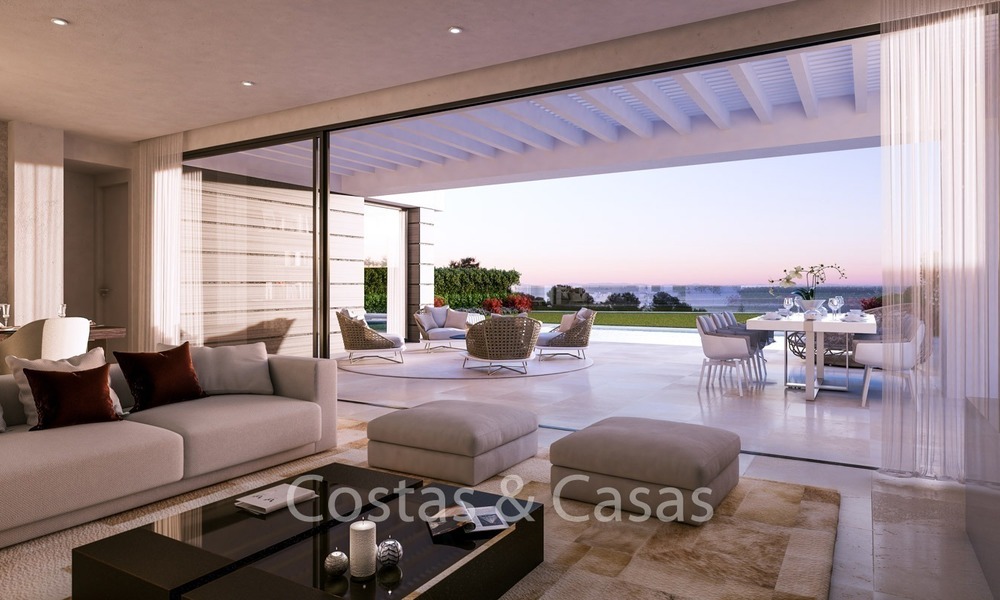 Villas modernas con vistas al mar en venta, a poca distancia de la playa y la marina - Marbella Este - Mijas 2811