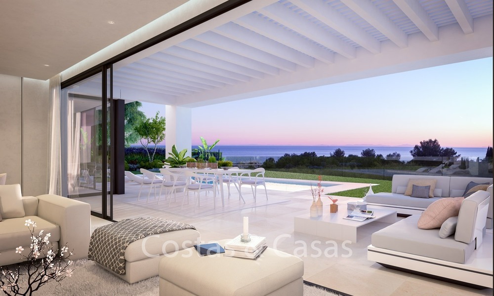 Villas modernas con vistas al mar en venta, a poca distancia de la playa y la marina - Marbella Este - Mijas 2813