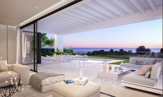 Villas modernas con vistas al mar en venta, a poca distancia de la playa y la marina - Marbella Este - Mijas 2813 