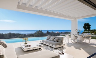 Villas modernas con vistas al mar en venta, a poca distancia de la playa y la marina - Marbella Este - Mijas 2815 