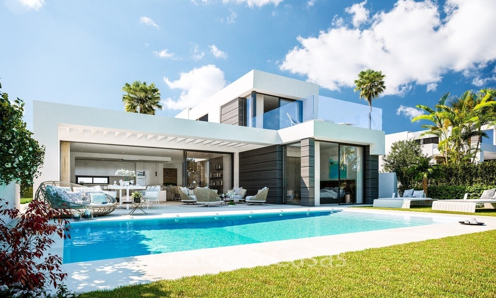 Villas modernas con vistas al mar en venta, a poca distancia de la playa y la marina - Marbella Este - Mijas 2816