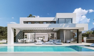 Villas modernas con vistas al mar en venta, a poca distancia de la playa y la marina - Marbella Este - Mijas 2827 