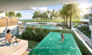 Nuevos apartamentos de lujo con piscina privada en venta en Mijas, Costa del Sol 2787 