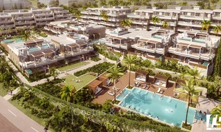Nuevos apartamentos de lujo con piscina privada en venta en Mijas, Costa del Sol 2789 