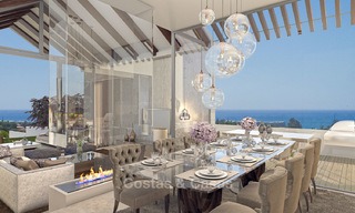 Villas de primera línea en venta en La Nueva Milla de Oro, Marbella - Estepona 3280 