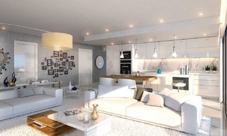 Apartamentos modernos a estrenar en venta en la Nueva Milla de Oro, entre Marbella y Estepona 3391 