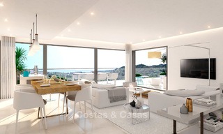 Apartamentos modernos a estrenar en venta en la Nueva Milla de Oro, entre Marbella y Estepona 3394 