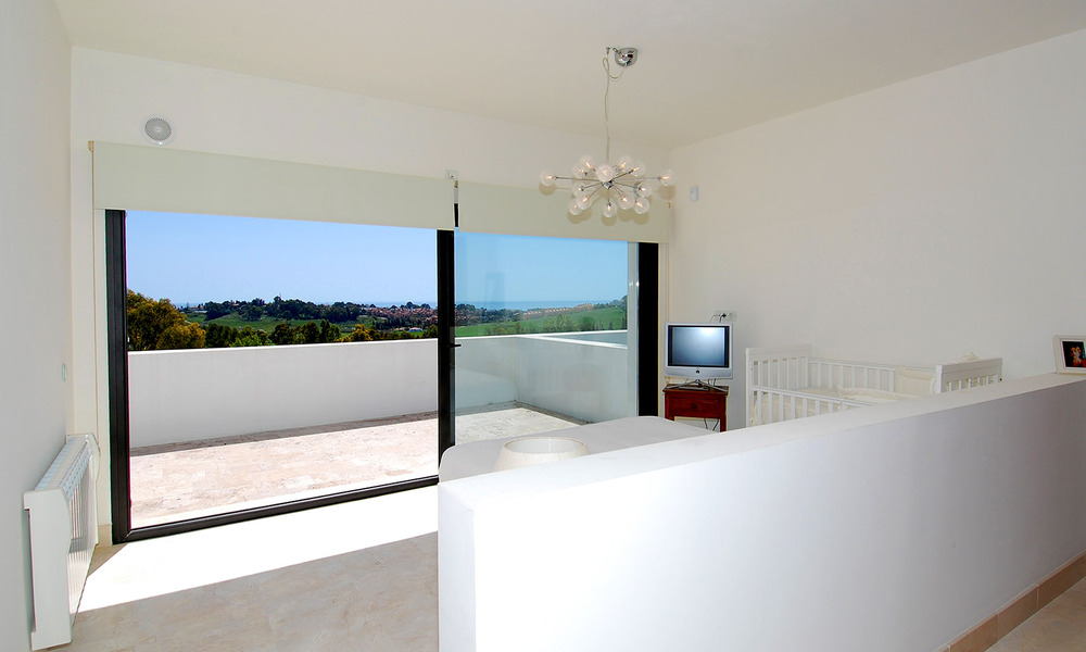 Villas contemporáneas de lujo 1ª línea Golf en venta en Marbella - Benahavis 30428