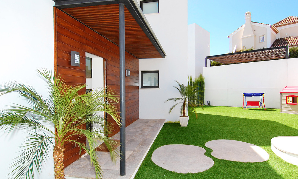 Villas contemporáneas de lujo 1ª línea Golf en venta en Marbella - Benahavis 30429