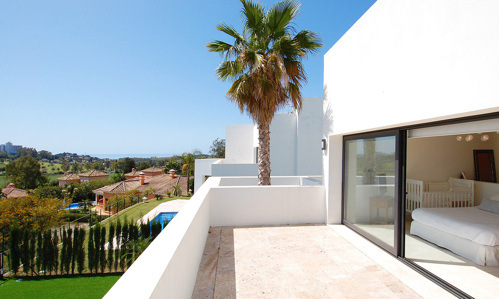 Villas contemporáneas de lujo 1ª línea Golf en venta en Marbella - Benahavis 30437