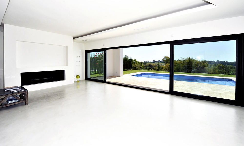 Villas contemporáneas de lujo 1ª línea Golf en venta en Marbella - Benahavis 30443