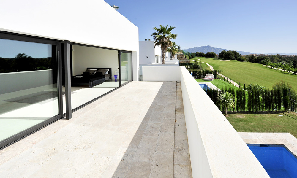 Villas contemporáneas de lujo 1ª línea Golf en venta en Marbella - Benahavis 30448