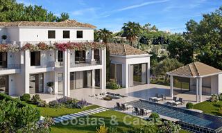 Proyecto con amplia parcela y espectacular villa de nueva construcción en venta, en un exclusivo resort de golf, en primera línea de golf en Benahavis - Marbella 50219 