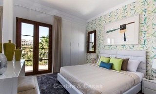 Nuevas villas en venta listas para entrar a vivir, en primera línea de golf de un resort privado, New Golden Mile, Marbella - Estepona 3516 