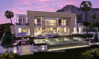 Espaciosa y lujosa villa de nueva construcción en venta, Sierra Blanca, Milla de Oro, Marbella 3663 