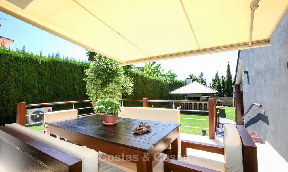 Villa de lujo de diseño contemporáneo en venta en Nueva Andalucía, Marbella 3750