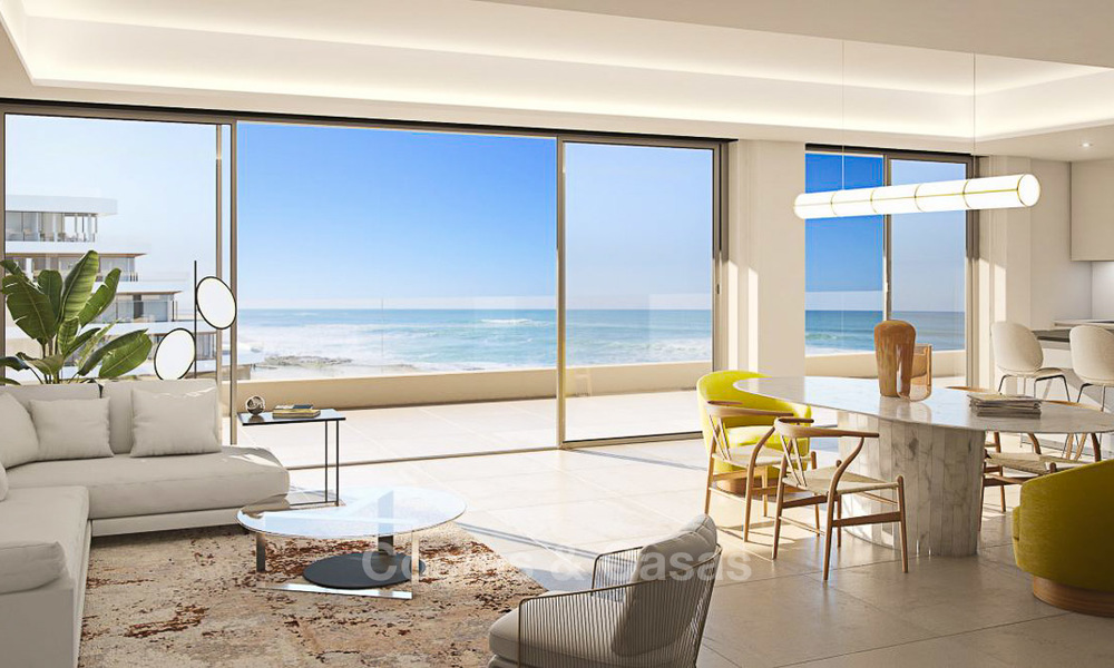 Nuevos y modernos apartamentos frente al mar en venta en Torremolinos, Costa del Sol. Listo para entrar a vivir. Últimos apartamentos. 3716