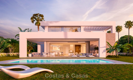 Villas modernas de lujo en venta en una nueva urbanización en Mijas, Costa del Sol 4063