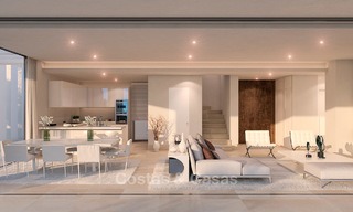 Villas modernas de lujo en venta en una nueva urbanización en Mijas, Costa del Sol 4067 