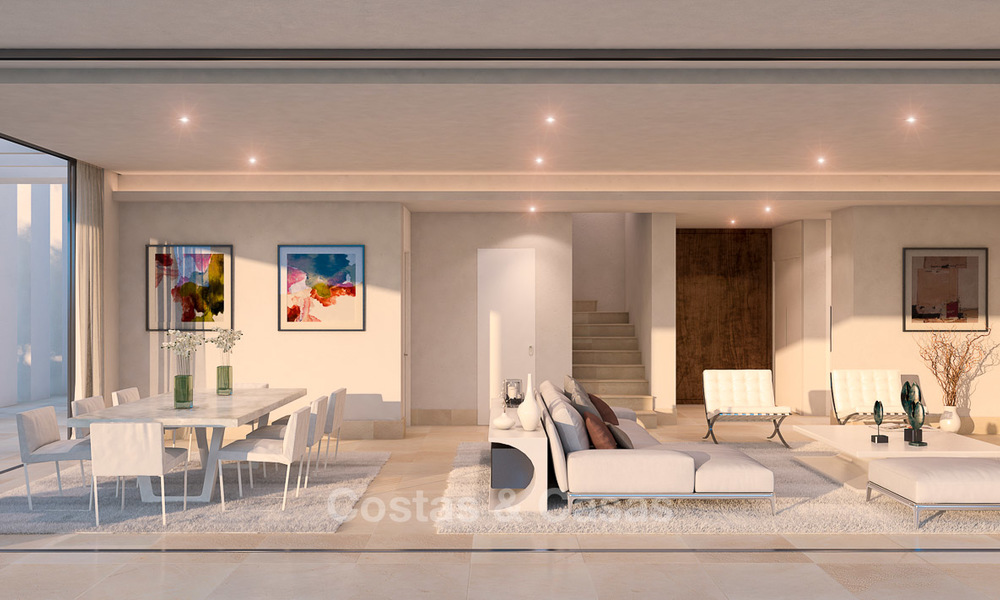 Villas modernas de lujo en venta en una nueva urbanización en Mijas, Costa del Sol 4069