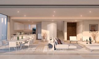 Villas modernas de lujo en venta en una nueva urbanización en Mijas, Costa del Sol 4070 