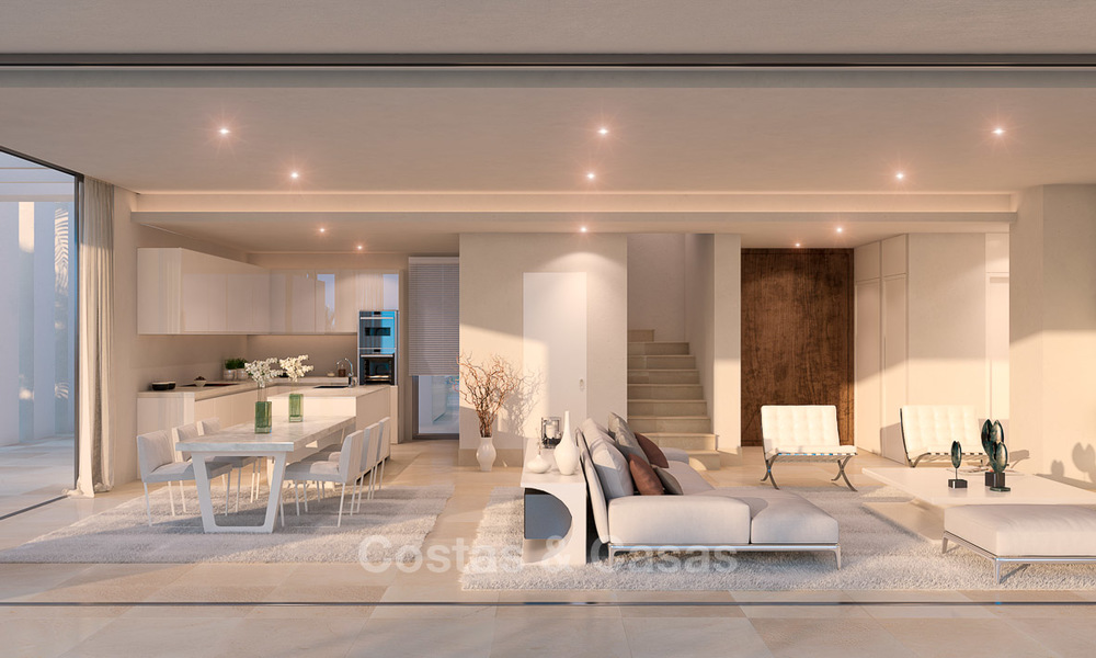 Villas modernas de lujo en venta en una nueva urbanización en Mijas, Costa del Sol 4071