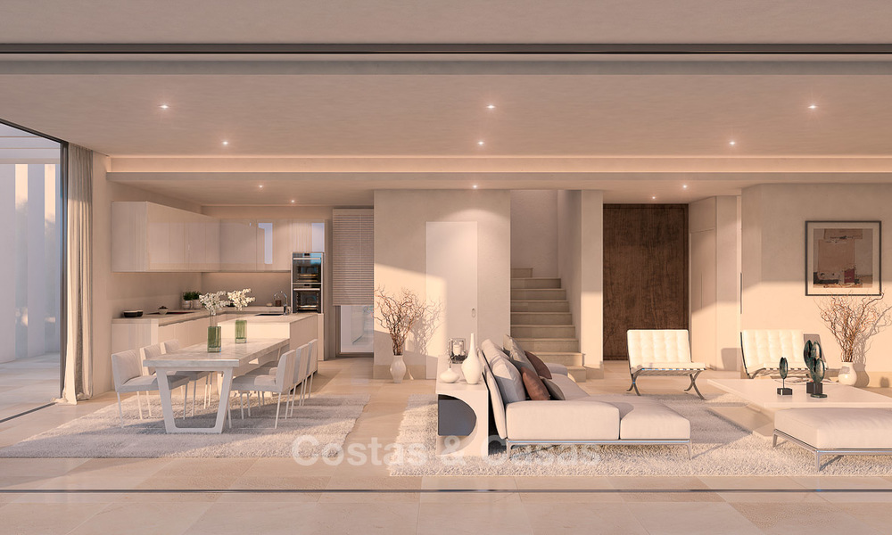 Villas modernas de lujo en venta en una nueva urbanización en Mijas, Costa del Sol 4072