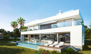 Lujosa y moderna villa contemporánea en venta con espectaculares vistas al mar, Estepona, Costa del Sol 3997 