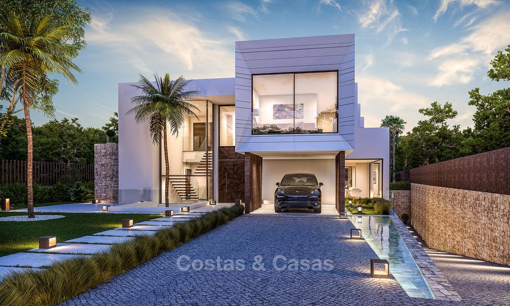 Majestuosa y lujosa villa contemporánea a la venta en una exclusiva urbanización junto a la playa en San Pedro - Marbella 4116