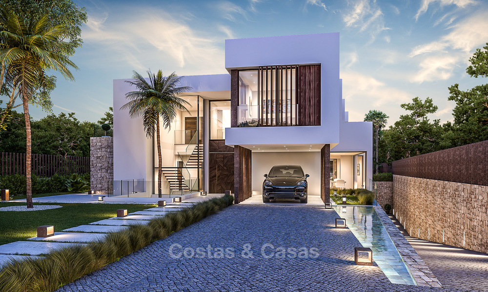 Majestuosa y lujosa villa contemporánea a la venta en una exclusiva urbanización junto a la playa en San Pedro - Marbella 4120