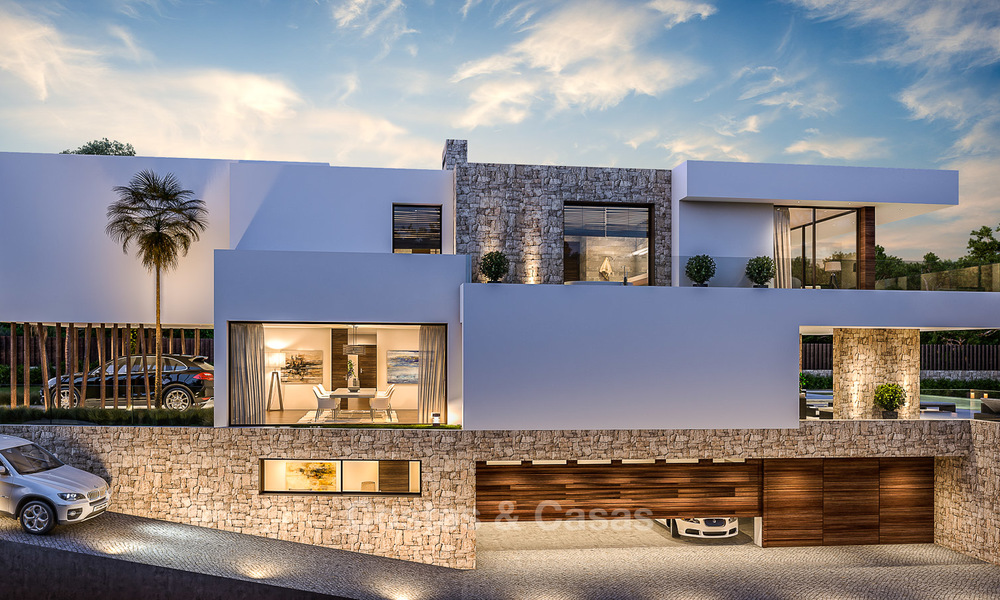 Majestuosa y lujosa villa contemporánea a la venta en una exclusiva urbanización junto a la playa en San Pedro - Marbella 4122