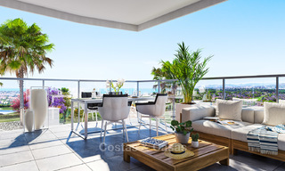 Apartamentos modernos de nueva construcción en venta en una nueva urbanización contemporánea - Mijas - Costa del Sol 4213 