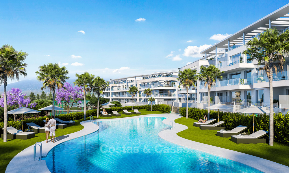 Apartamentos modernos de nueva construcción en venta en una nueva urbanización contemporánea - Mijas - Costa del Sol 4216