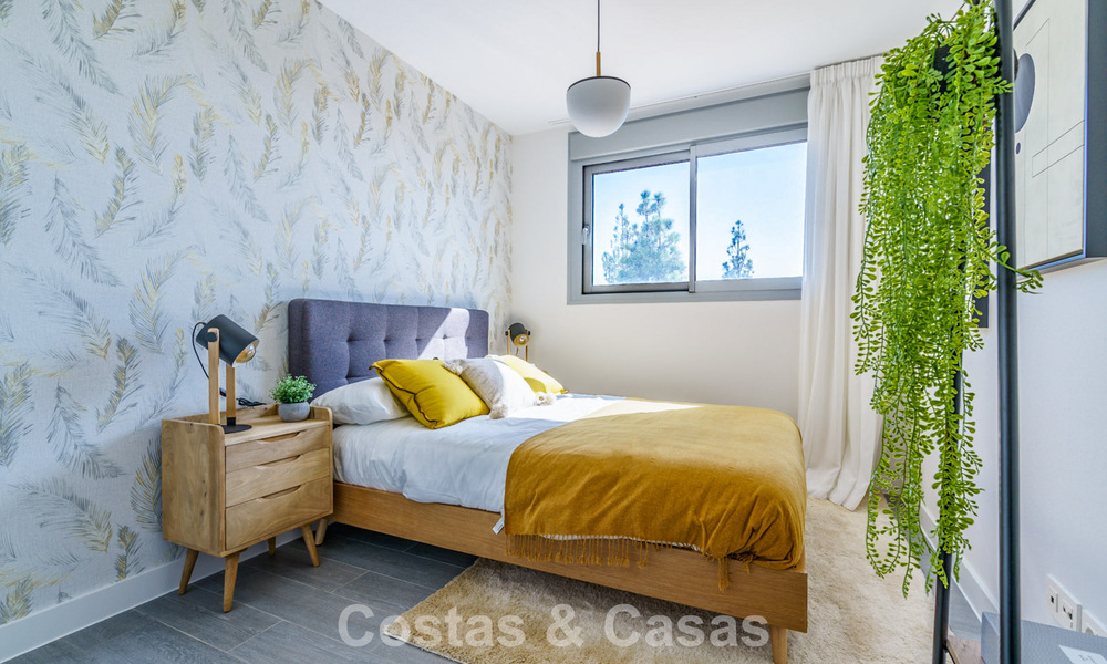 Apartamentos modernos de nueva construcción en venta en una nueva urbanización contemporánea en Mijas 780174