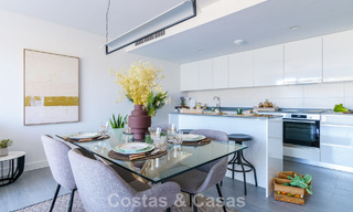 Apartamentos modernos de nueva construcción en venta en una nueva urbanización contemporánea en Mijas 780184 