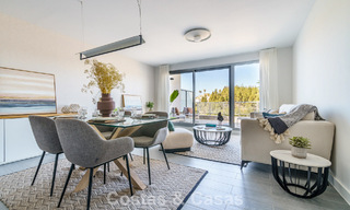 Apartamentos modernos de nueva construcción en venta en una nueva urbanización contemporánea en Mijas 780185 