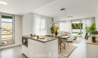 Apartamentos modernos de nueva construcción en venta en una nueva urbanización contemporánea en Mijas 780192 