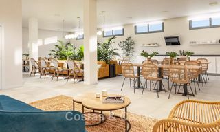 Apartamentos modernos de nueva construcción en venta en una nueva urbanización contemporánea en Mijas 780204 