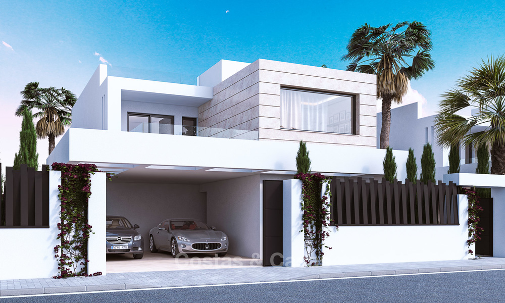 7 nuevas y modernas villas en venta en una exclusiva urbanización de alto standing, en la Milla de Oro, Marbella. 4848