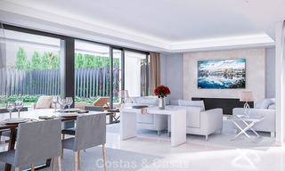 7 nuevas y modernas villas en venta en una exclusiva urbanización de alto standing, en la Milla de Oro, Marbella. 4860 
